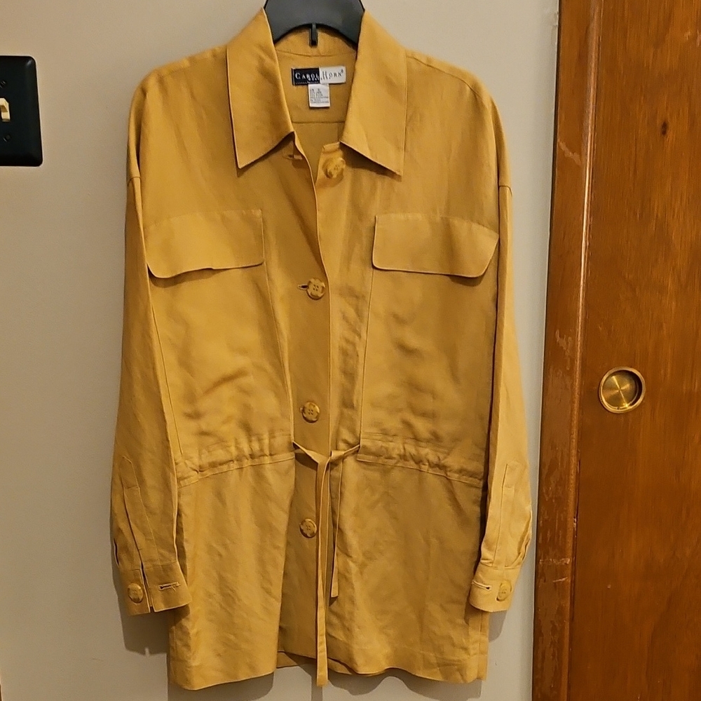 Linen-blend Jacket Fully Lined